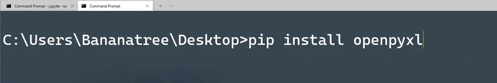 Installing required libraries for Python