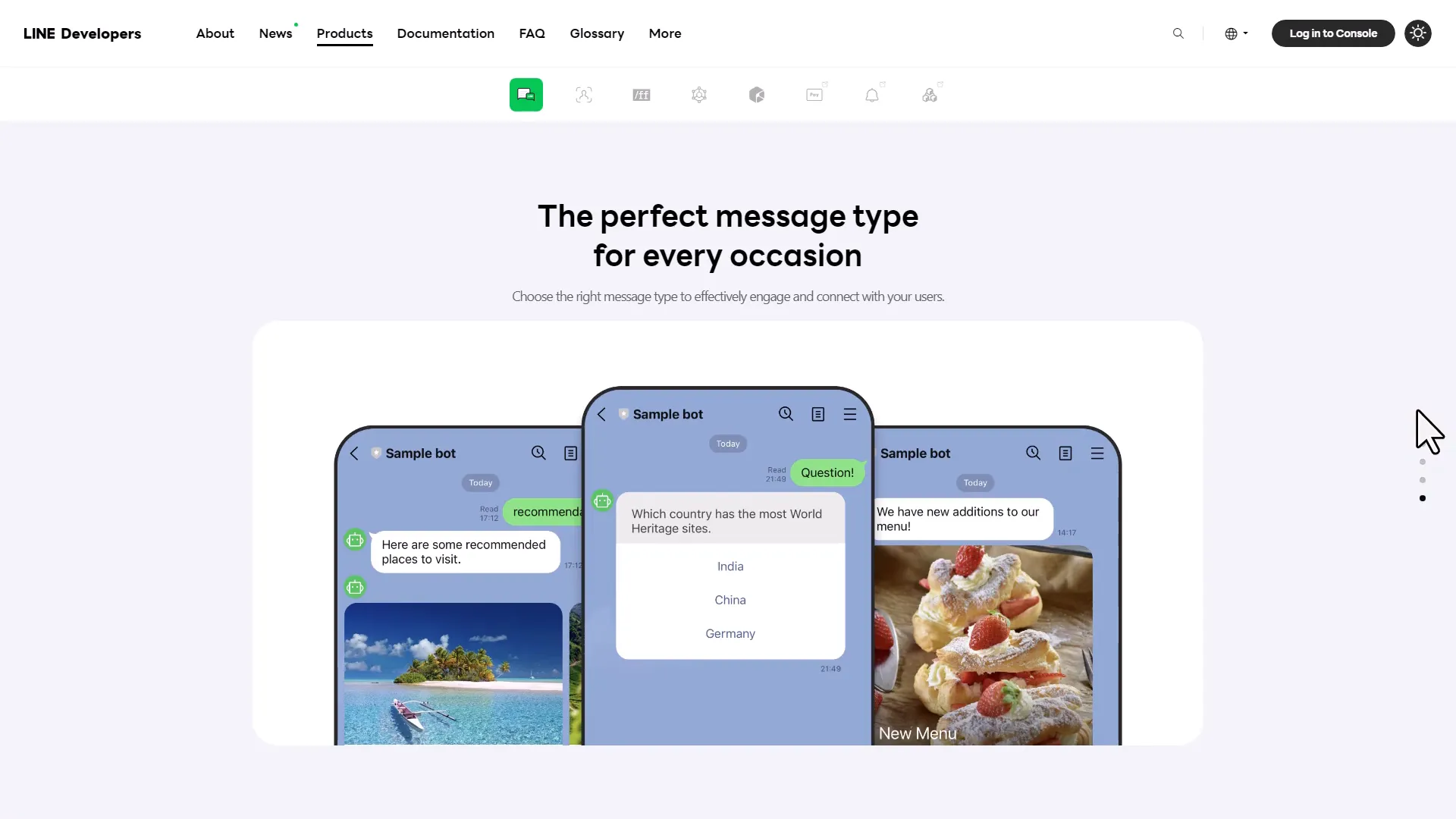 First Prototype of LINE Bot