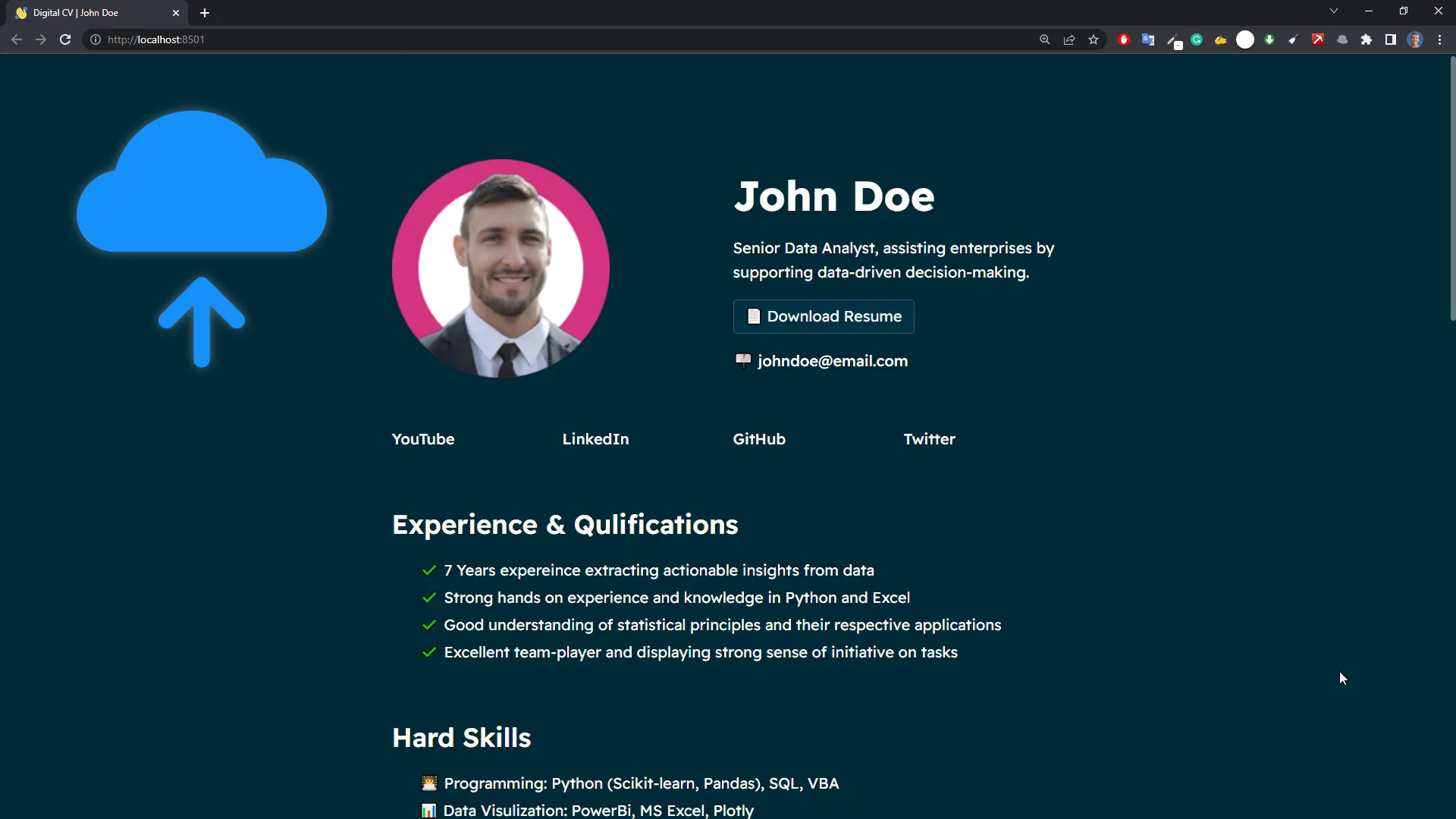 Deploying the website