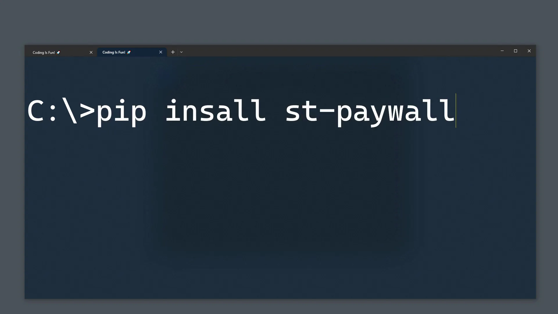 Setting up project structure