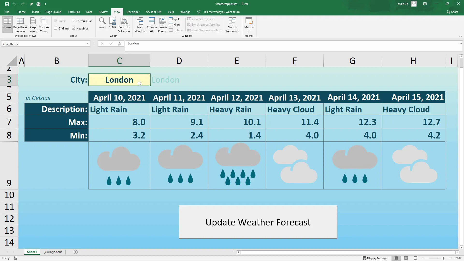 Introduction to the weather app tutorial