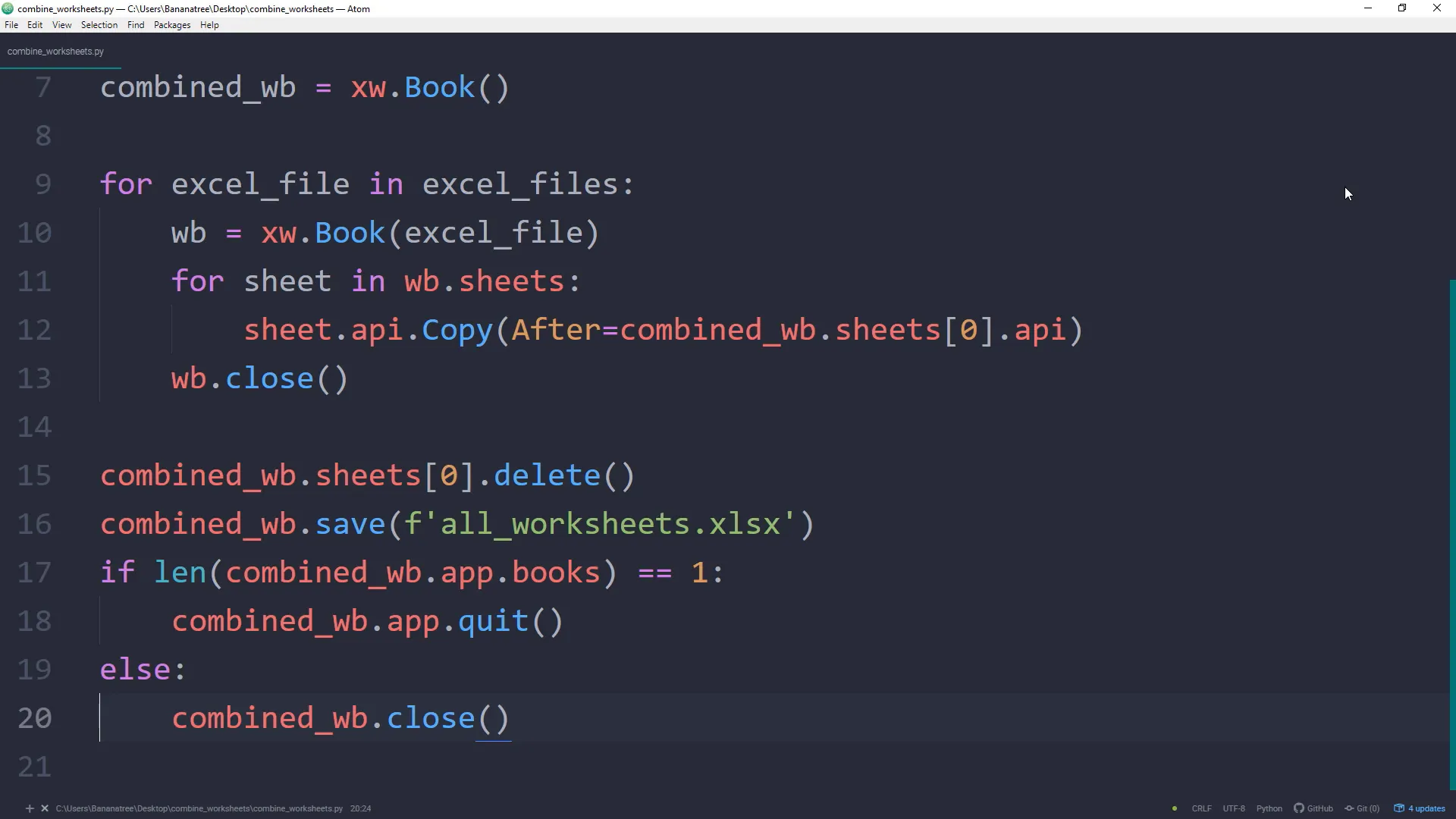Handling multiple Excel instances