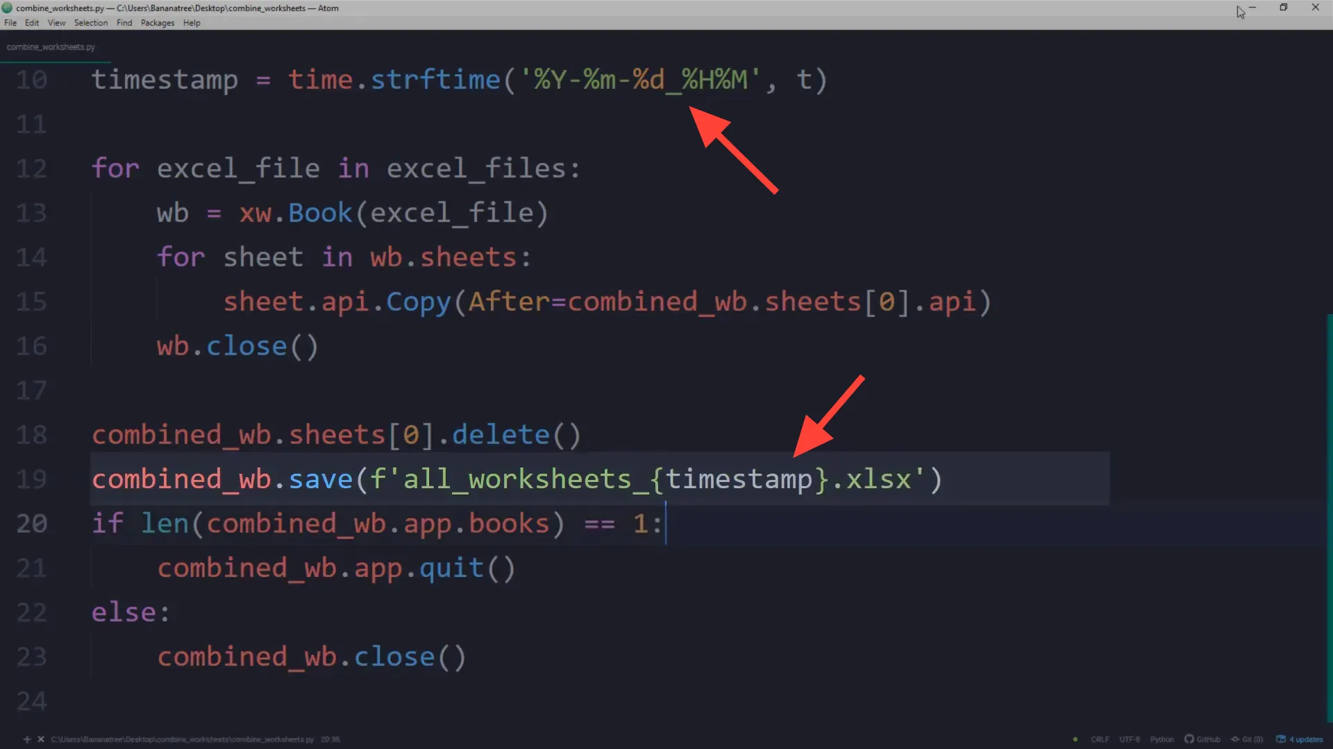 Preventing overwrites with timestamps