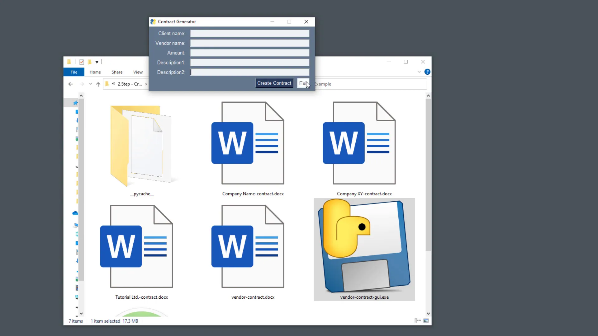 Summary of the tutorial