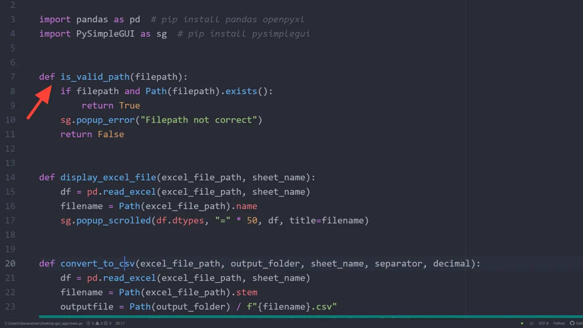 Validating file paths