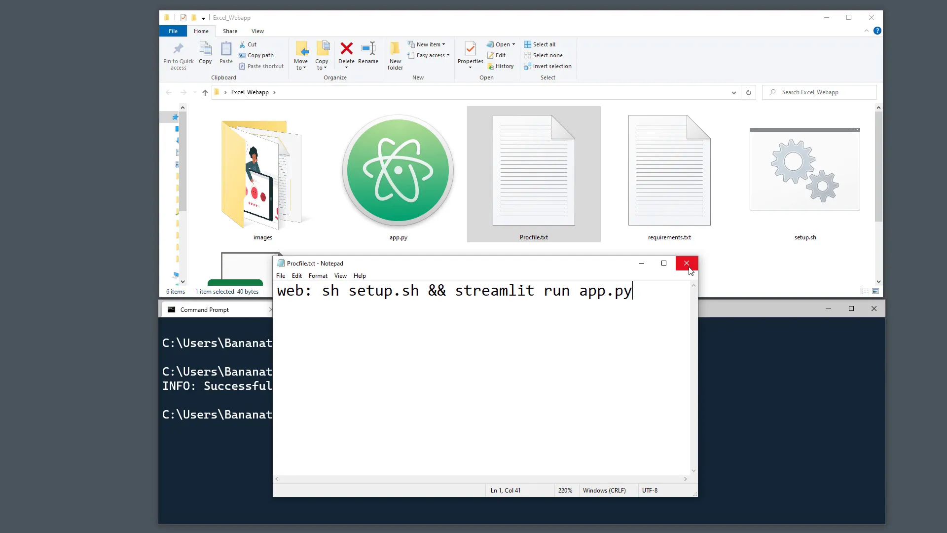 Setup and Proc files