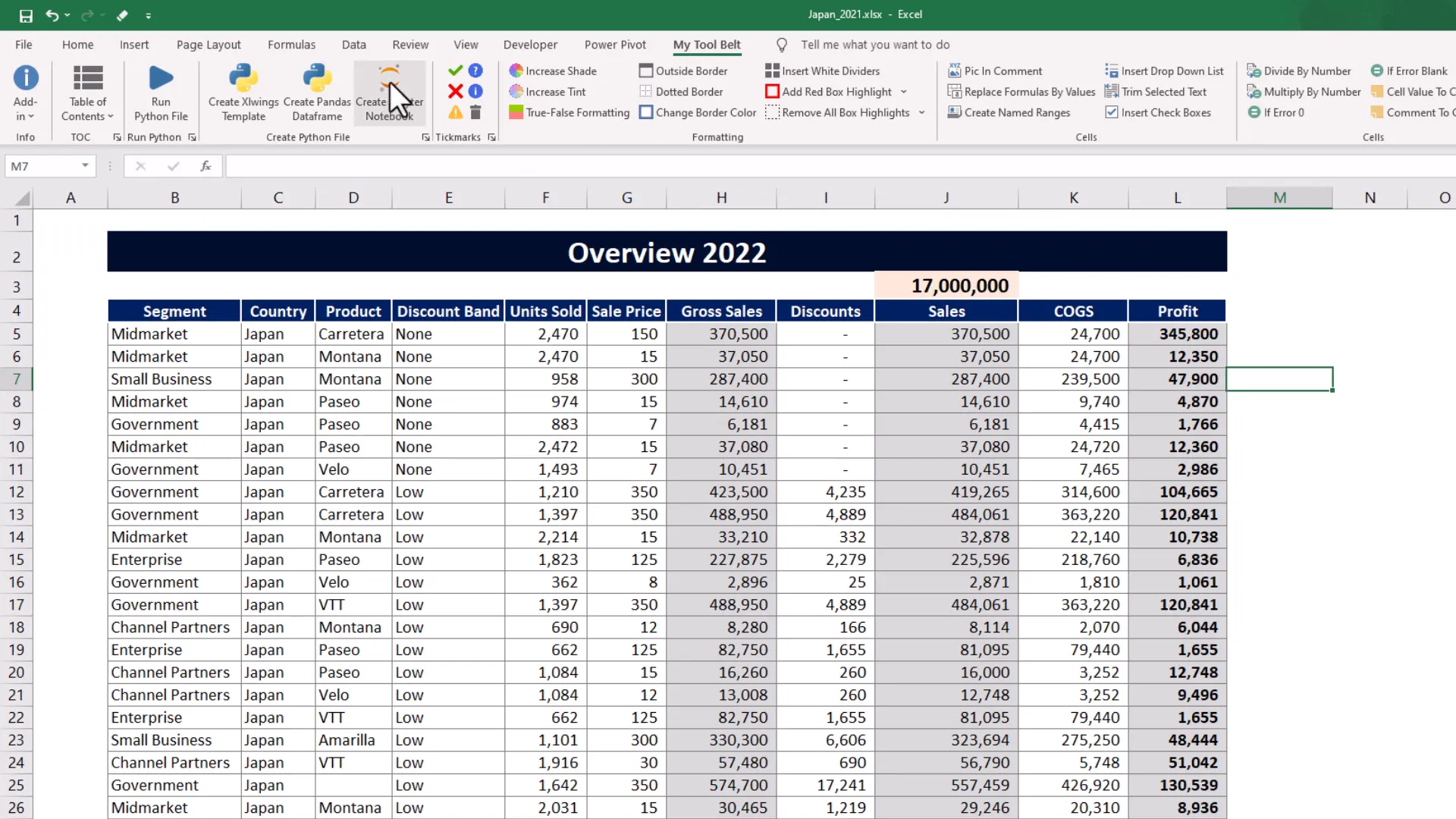 Creating a new Jupyter notebook