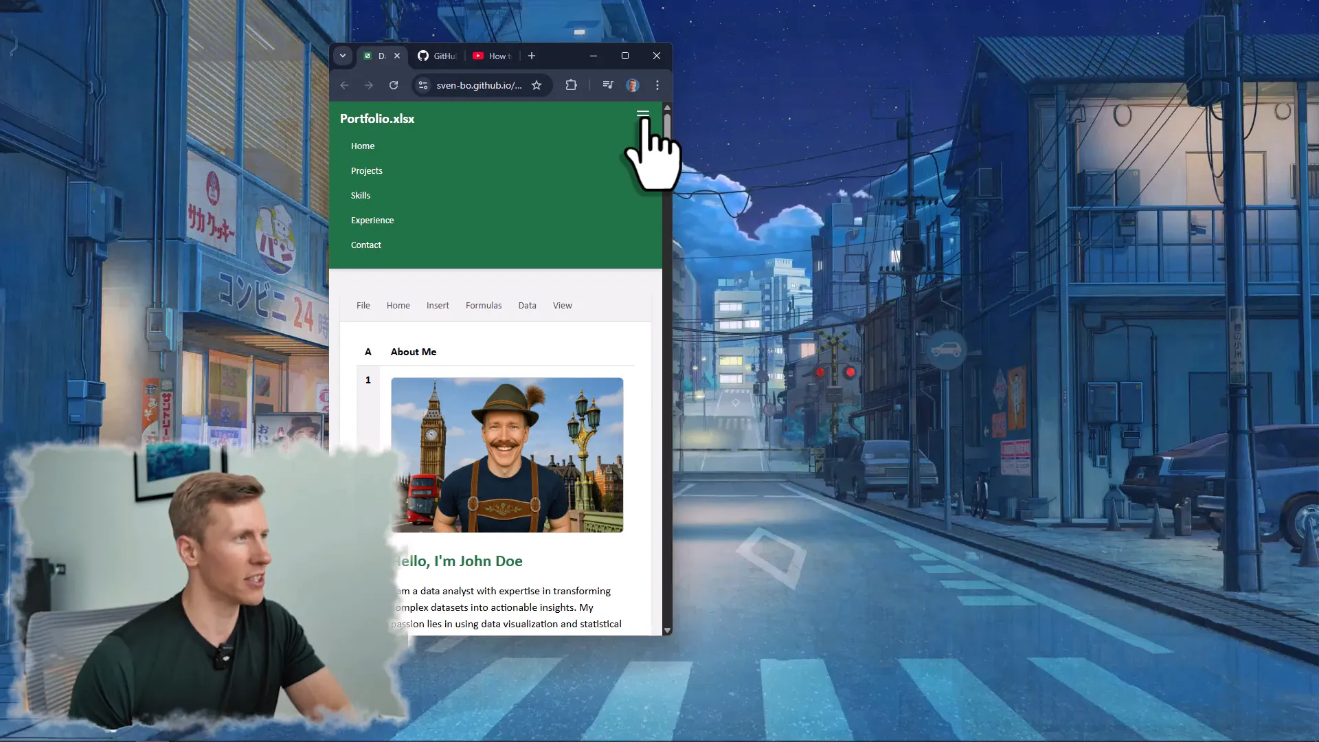 Mobile menu fixed and Easter eggs added to the website
