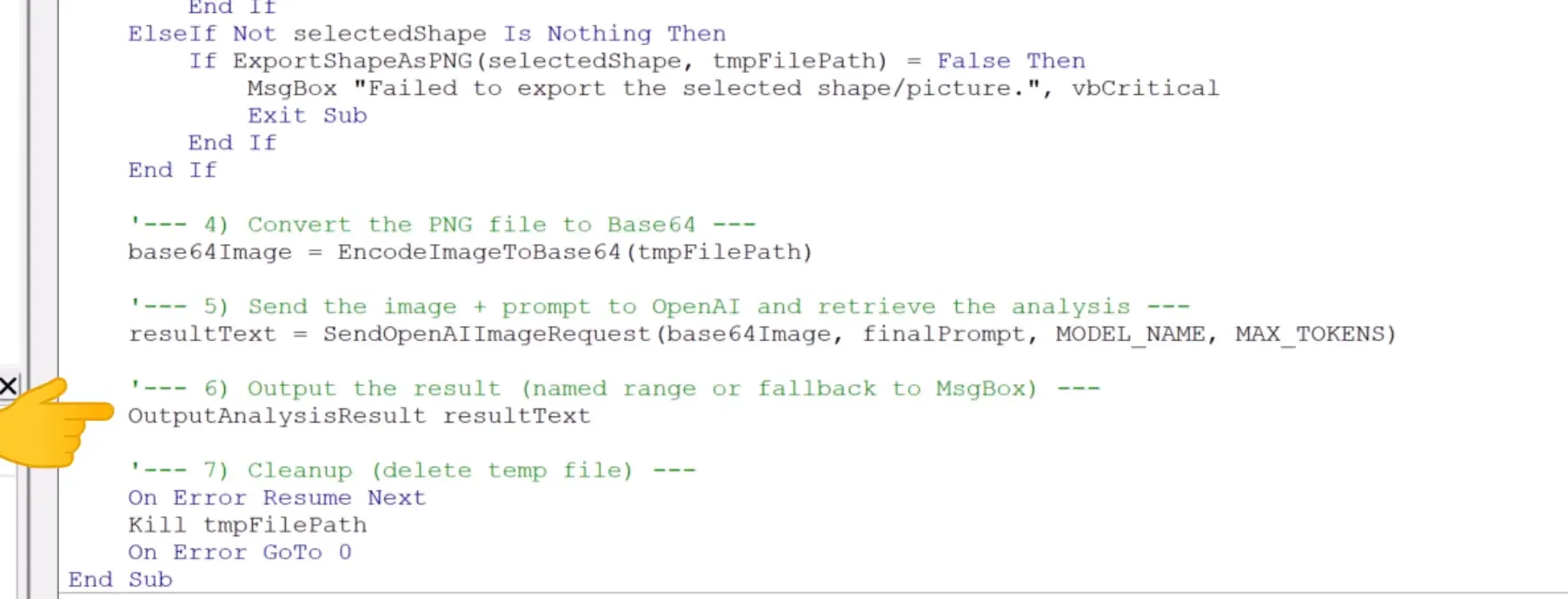 Handling API response