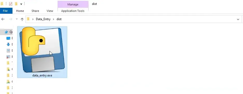 Creating a Standalone Executable