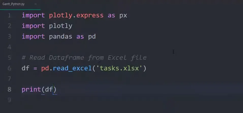 Reading data from Excel