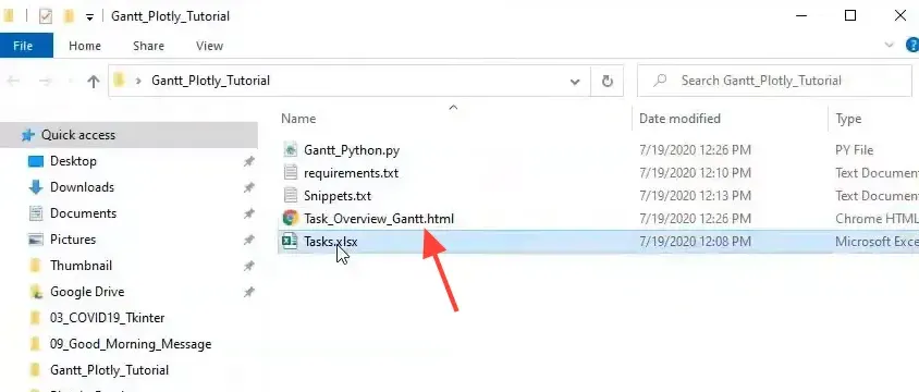 Saving Gantt chart as HTML