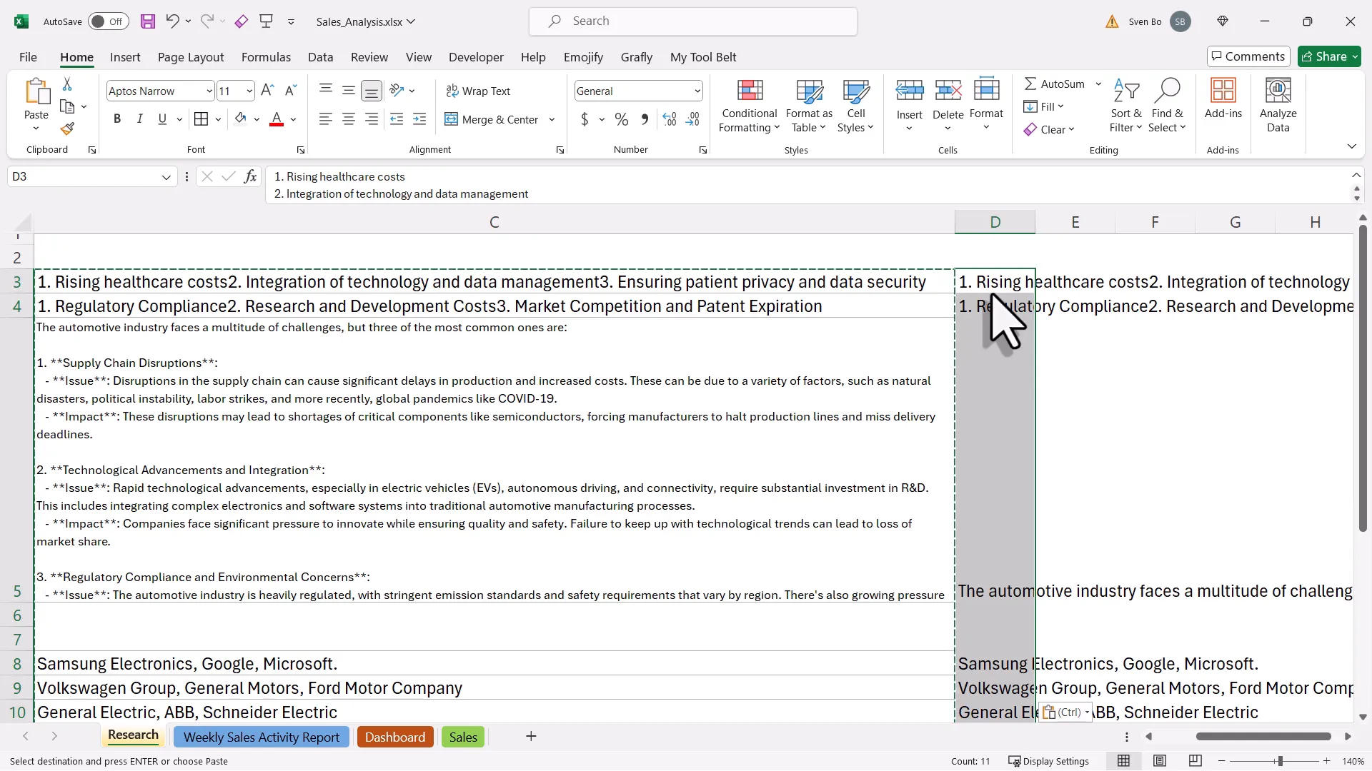 Saving Outputs as Text