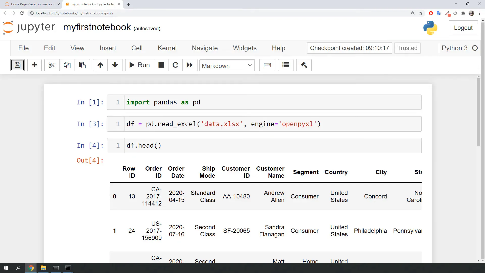 Markdown cheat sheet