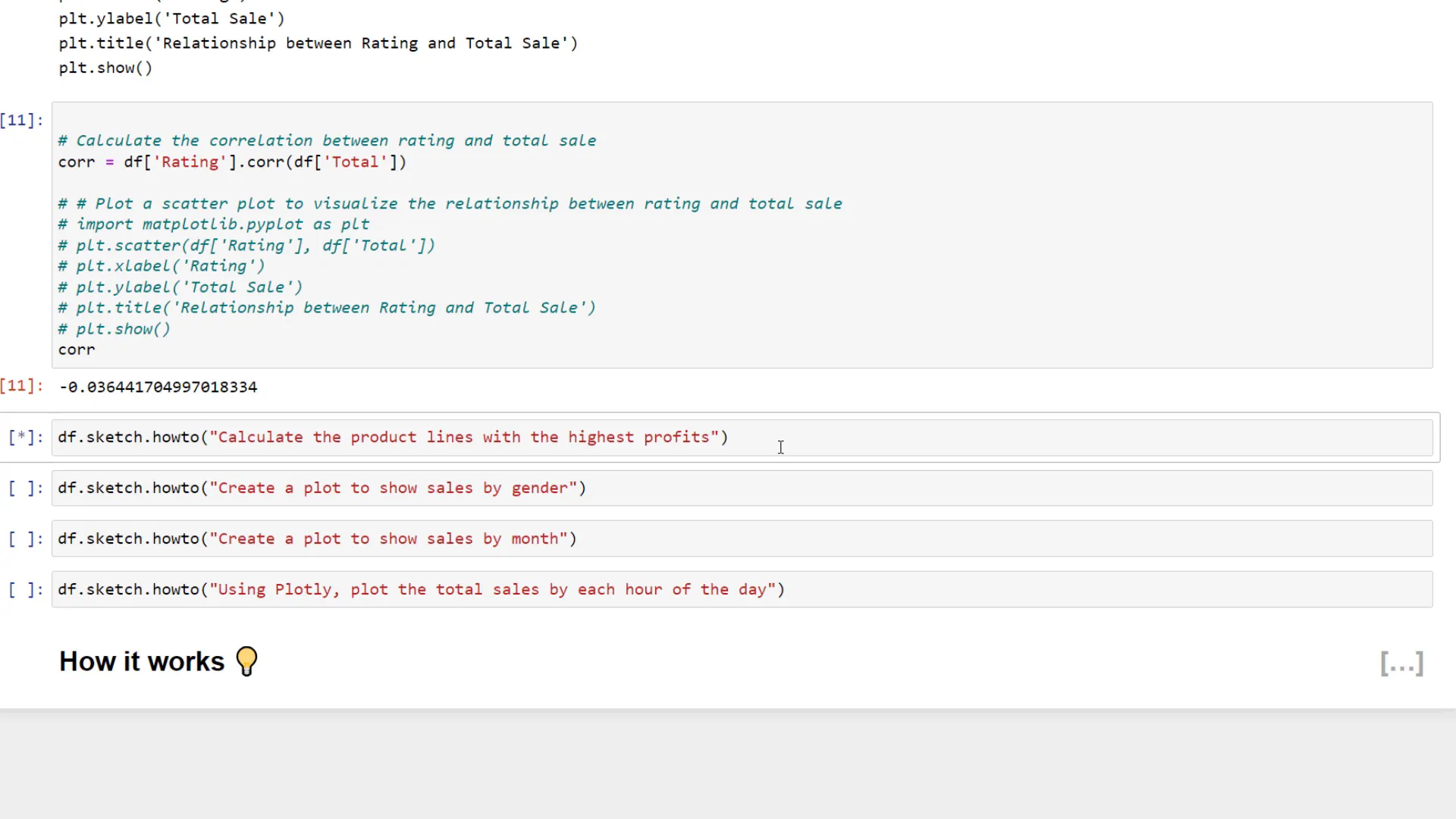 Finding top products by profit