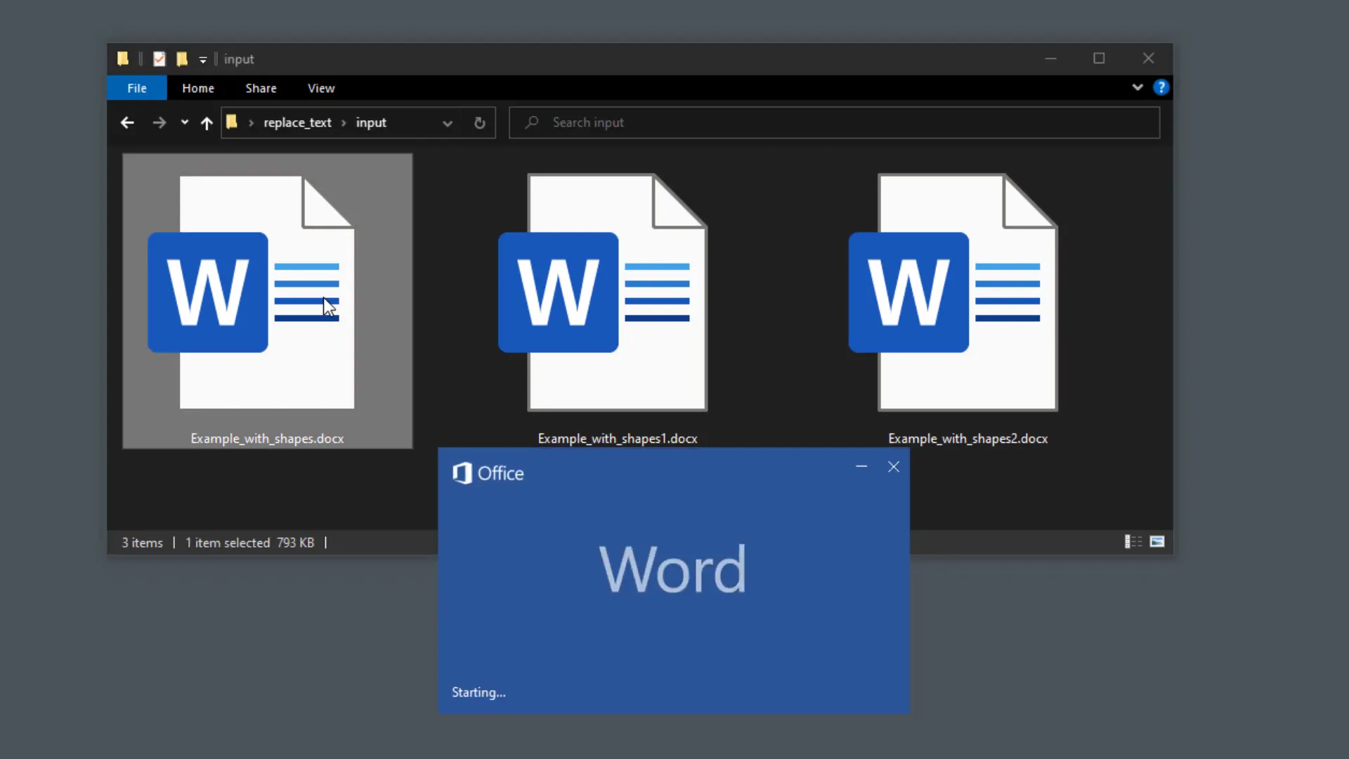 Example Word Document