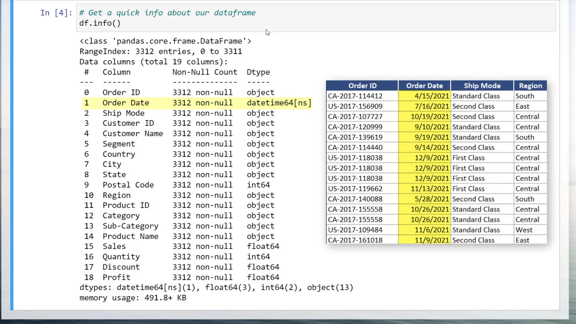 Analyzing DataFrame to prepare for visualization