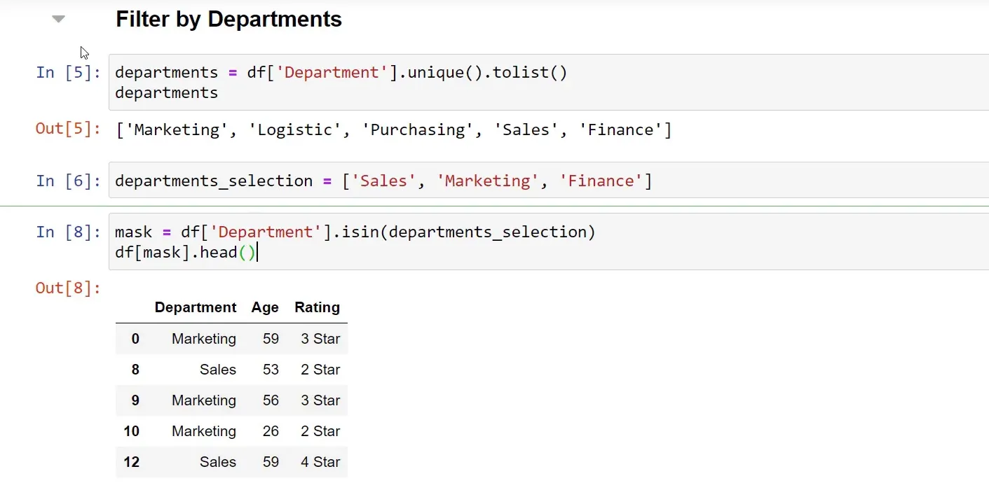 Filtering and Grouping Dataframe