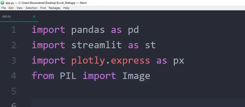 Importing libraries in Python