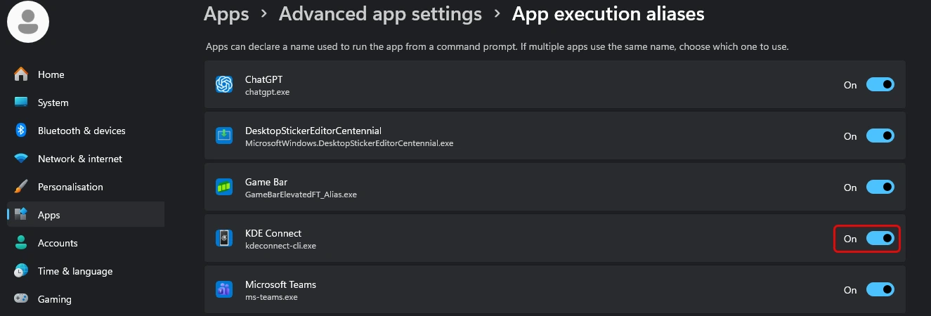 Fix 1: Enable App Execution Aliases