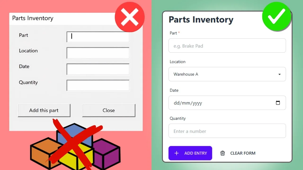 Video: building an Excel data entry form with the no-code builder