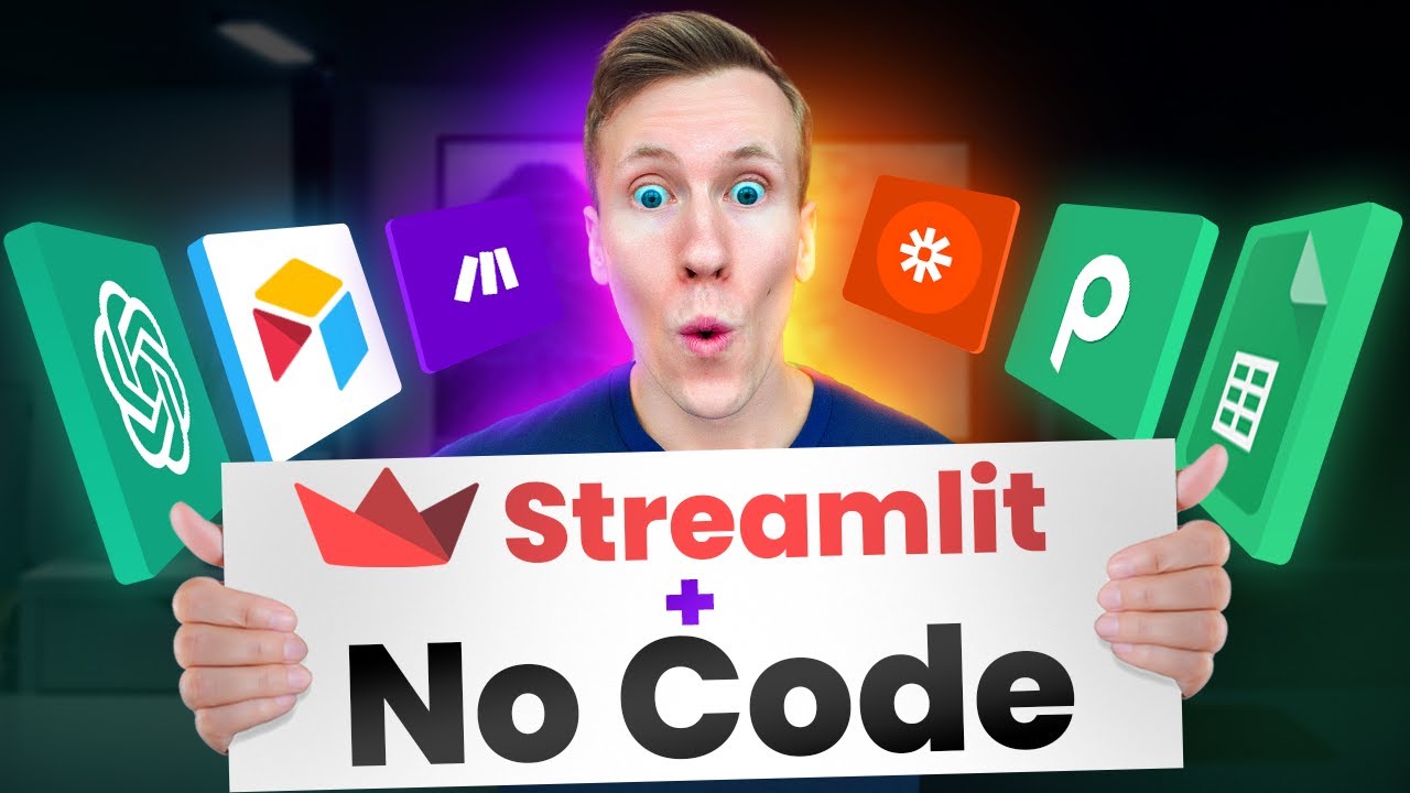 Streamlit Meets No-Code: Automate with Ease using Zapier, Make, Pabbly Connect…