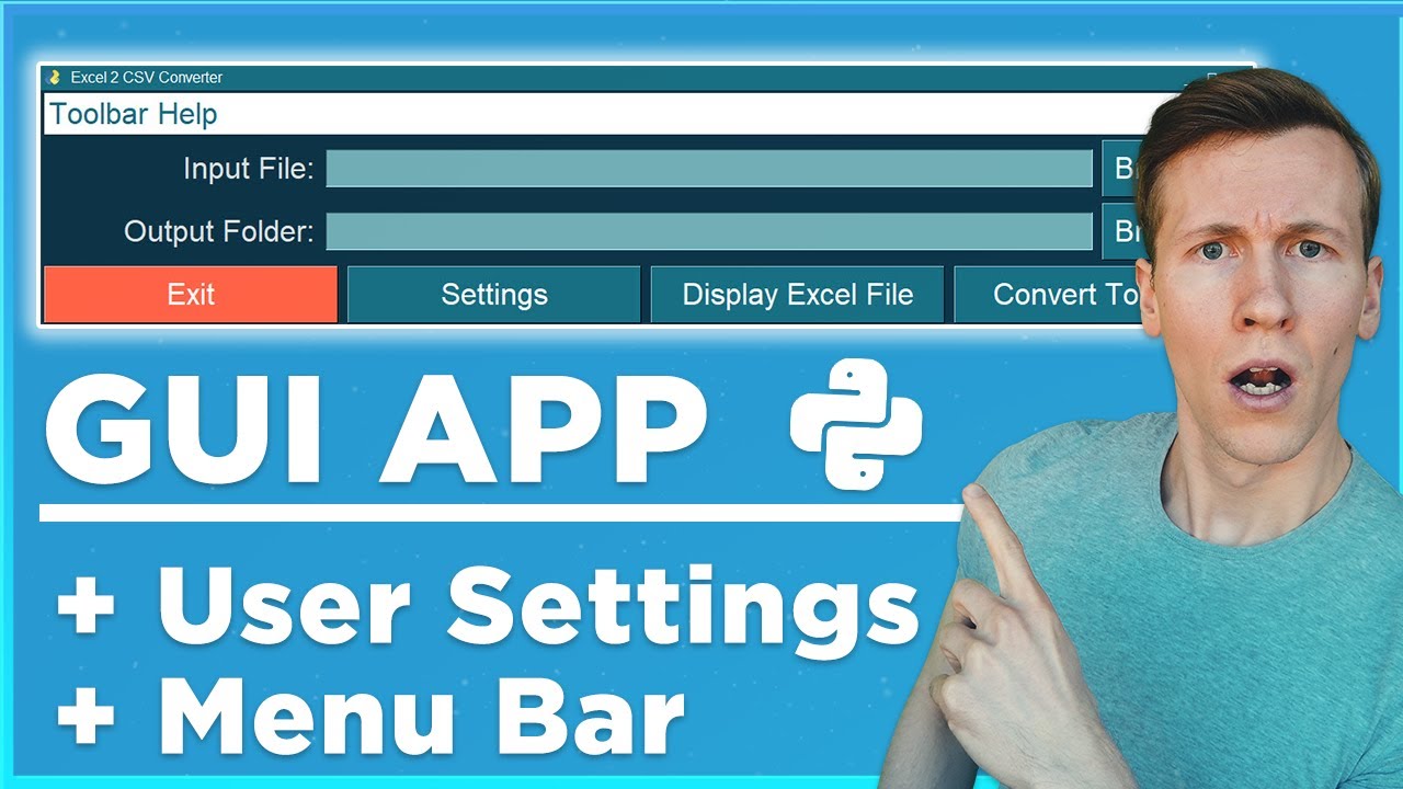 Create an advanced GUI app with PySimpleGUI (Full Tutorial)