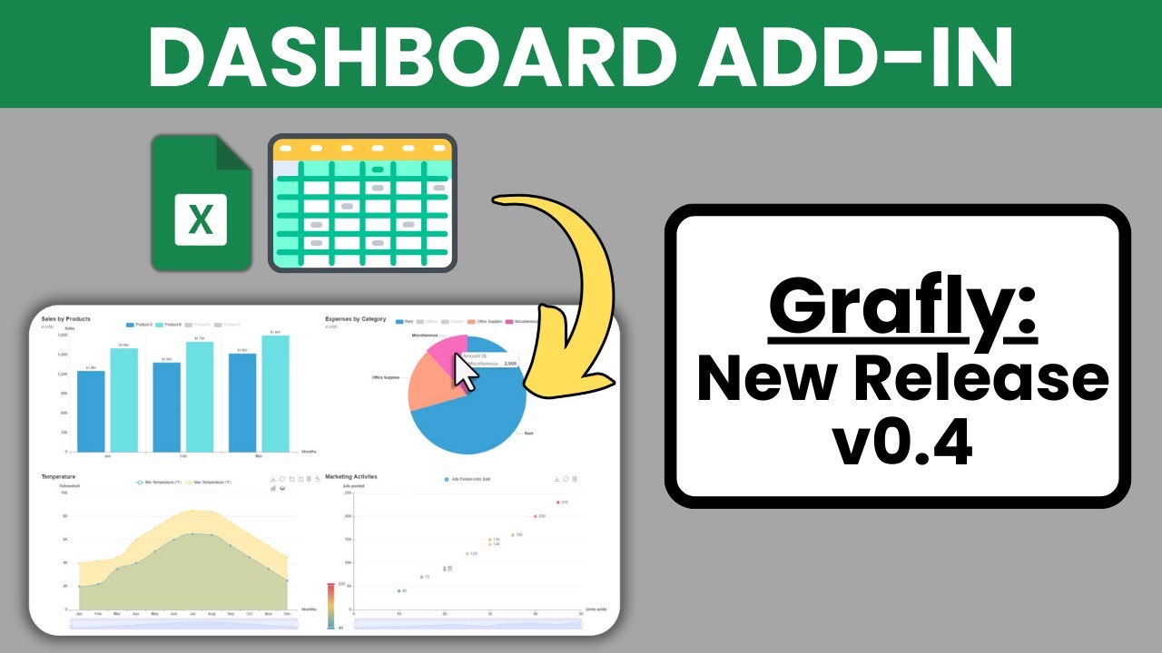 Transform Excel Data Into Interactive Dashboards (With Grafly v0.4)