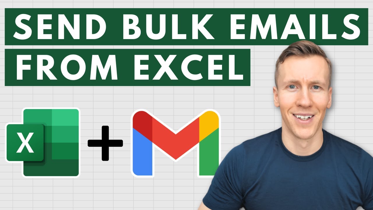 How to Send Bulk Emails from Excel with Gmail (Signatures, Attachments, Placeholders, Excel Ranges)