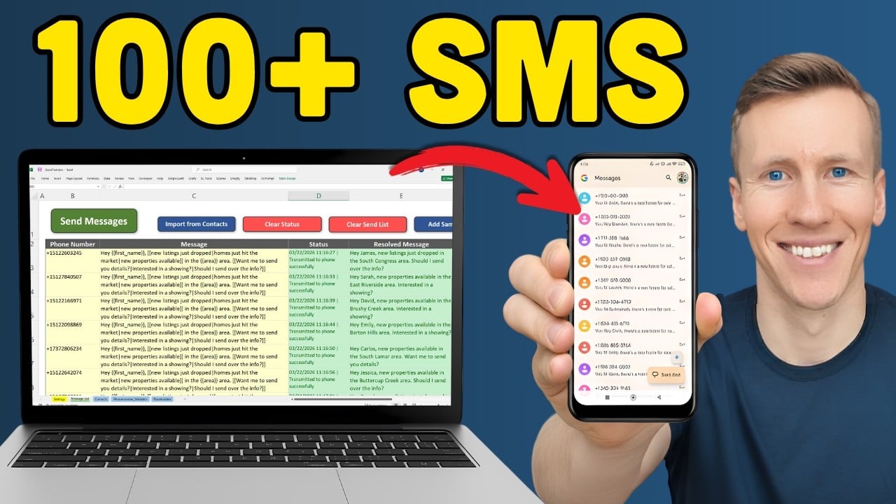 How to Send Bulk SMS from Your PC Using Your Android Phone (Step-by-Step)