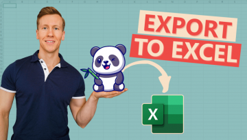 Export Pandas DataFrames