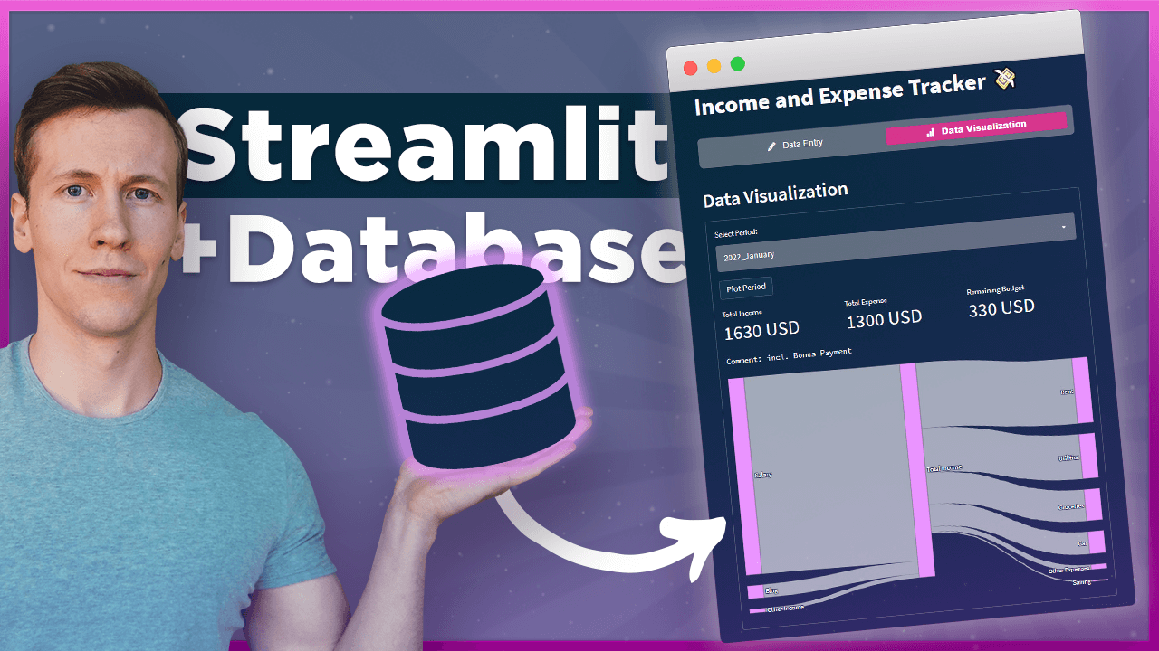 Streamlit Database Thumbnail