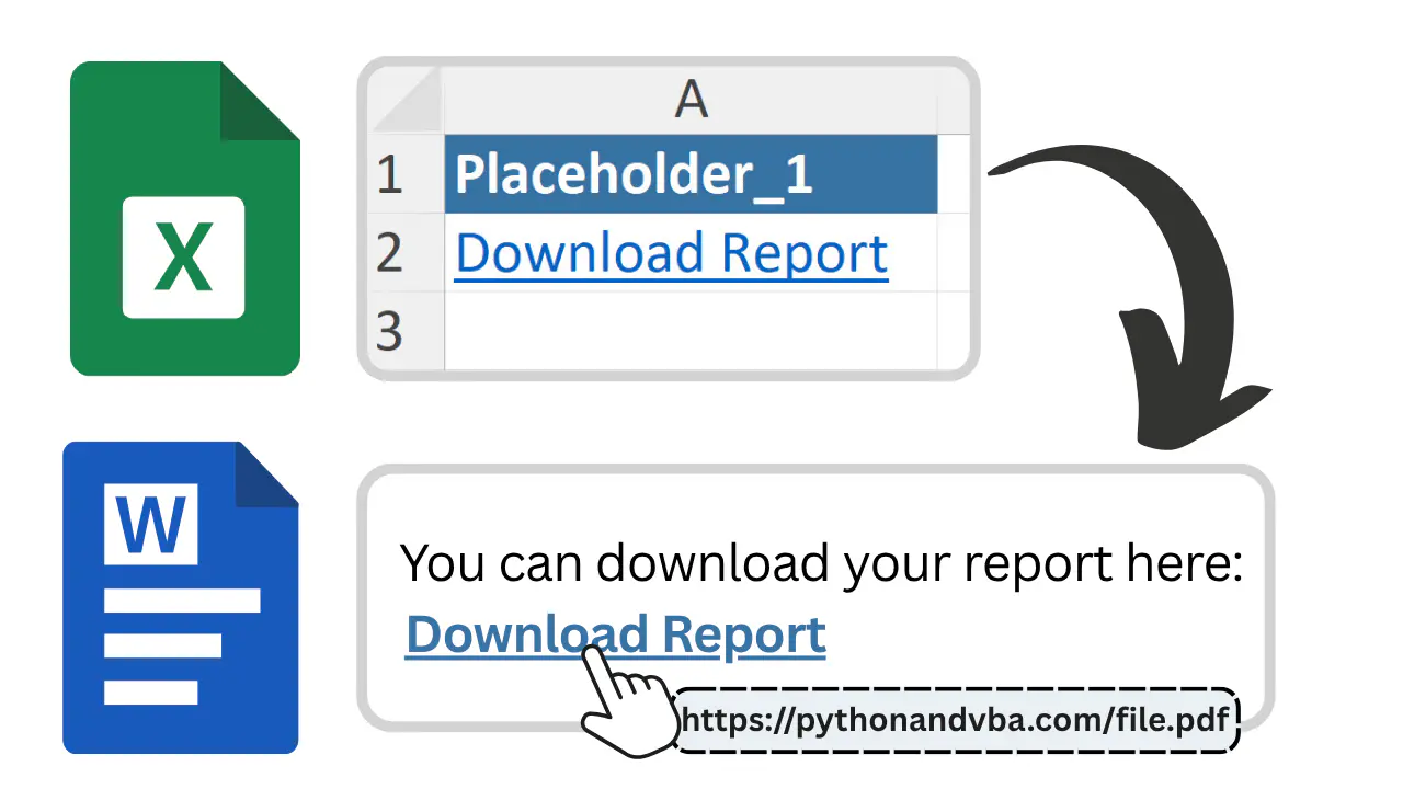 ExcelToWord Insert Hyperlinks in Word