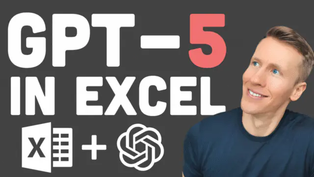 GPT5 in Excel Thumbnail