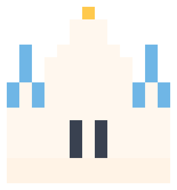 Taj Mahal pixel painting